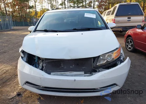 2015 Honda Odyssey Ex-L from USA, damaged, VIN 5FNRL5H69FB111547